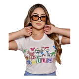 Tshirt Camiseta Feminino Adulto Toy Story