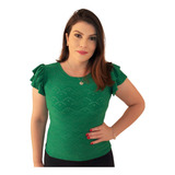 Tshirt Manga Babadinho Feminina