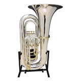 Tuba 4 4 Weril J981 ii Sib Prata C Laqueado Nova 21900