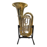Tuba New York 3 4 4 Rotores Laqueada Sib