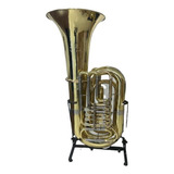 Tuba Yamaha Profissional Ybb 641 Impecável Com Capa