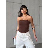 Tube Top Faixa Feminino