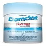 Tubete Pastilha Cloro Tricloro 1kg Para Piscinas Domclor