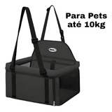 Tubline Cadeirinha Assento Carro Transpet Em Couro Para Cães Gatos Até 10 Kg