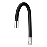 Tubo Cano Gourmet Flexível De Silicone Para Torneira Black