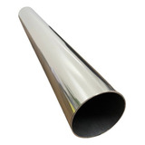 Tubo Cano Inox 304 Adaptação 4 Polegadas 1 Metro Polido