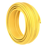 Tubo Cerca Elétrica 3 8 50 Metros Amarelo