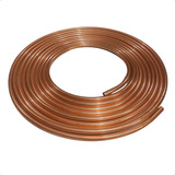 Tubo Cobre Flexível 5 8 15 87mm Panqueca Com 15 Metros