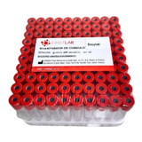 Tubo Coleta 10ml Ativador De Coágulo 100un Firstlab