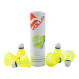 Tubo Com 6 Petecas Badminton Alta