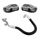 Tubo Compressor Ar Condicionado Peugeot New 208 Original