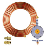 Tubo De Cobre 3 8 10mts Registro Fogão Forno Cooktop Gas