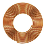 Tubo De Cobre Flexível 1 2 12 7mm Panqueca Com 15 Metros