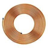 Tubo De Cobre Flexível 3 8 9 52mm Panqueca Com 15 Metros