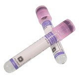Tubo De Coleta A Vácuo 4ml Edta K2 Roxo 100un