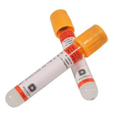 Tubo De Coleta Vácuo 3 5ml Gel Atv De Coágulo Amarelo 100un