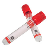 Tubo De Coleta Vácuo 4ml Ativador De Coágulo Vermelho 100un