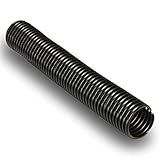 Tubo De Fio De Nylon Dividido Com Fenda Ondulada E Condutor Flexível- 1-5 Inch - 25 Ft- Black