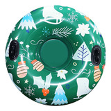 Tubo De Pneu T Skiing Pvc Snow Sled Para Crianças Ski Pad Ou
