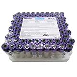 Tubo De Vidro Para Coleta De Sangue A Vácuo EDTA K3 2 Ml CRAL 100 Unidades