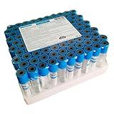 Tubo De Vidro Para Coleta De Sangue A Vácuo PRP Citrato 4ml 100 Unidades