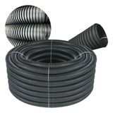 Tubo Dreno Perfurado Resistente 4pol Drenagem Corrugado 50
