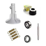 Tubo Eixo Agitador Rolamentos Selo Mecânico Electrolux Lm08