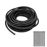 Tubo Elétrico Flexível De 1 27 Cm Capas Protetoras De Cabos Elétricos De 5 M Conduíte Flexível De Fio Automotivo Capa De Fio De Plástico Com Fecho De Correr 