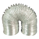 Tubo Flexível Aluminizado 4 Polegadas 100mm Rolo 10m Duto