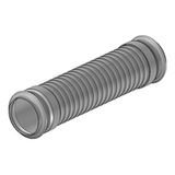Tubo Flexível Escapamento Inox 3 1 2 Para W7 Euro 5 345mm