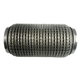 Tubo Flexível Escapamento Inox Grampeado 3 Pol C 190mm