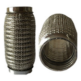 Tubo Flexivel Para Escapamentos 2 Pol Com 15cm Em Inox 304