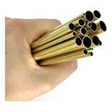 Tubo Latão De 15 87mm X Esp 1 0mm C 500mm 1 Unidade