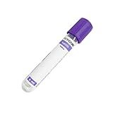 Tubo Para Coleta De Sangue A Vacuo K3edta 4 Ml Vidro Labor Care 100 Unidades