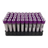 Tubo Pra Coleta De Sangue Edta 2ml Tampa Roxa 50un Vacuette