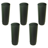 Tubo Preto Filtro Biológico Aquarium System 5 Peças