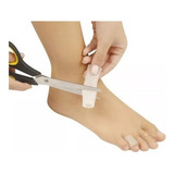 Tubo Recortável Para Calos E Calosidades Sem Malha Skingel Cor Transparente Tamanho M dedos Médios