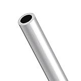Tubo Redondo De Alumínio 6063 300 Mm De Comprimento 20 Mm De Diâmetro Interno 14 Mm De Diâmetro Interno Tubo Reto De Alumínio Sem Costura Prata 20 0 Mm X 3 0 Mm