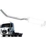 Tubo Saída Motor Escapamento Ford Cargo 2423 2429 2629