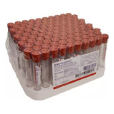 Tubo Tampa Vermelha Coleta Sangue Prp I prf 10ml Cx 100 Bd