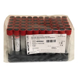 Tubo Tampa Vermelho 9ml Coleta Prp I prf Ativador Coagulo 50