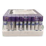 Tubo Vacuo Coleta Sangue Edta K3 4ml 13x75mm 100 Un Plastico