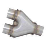 Tubo Y Pipe P Escapamento 2 1 2 Polegadas Inox Metal Horse