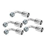 Tubos E Conectores De Ar Condicionado 10PCS Car Conditioner Contor Angulado 90 Para Caminhões Enginee Vehicles Conditioning Rfit