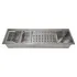 Tubrax Canal Organizador Uac0003-n Escorredor Aço Inox 60cm