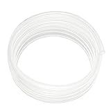 Tubulação De Vinil Transparente ID De 1 5 Cm × 3 5 Cm OD 7 5 M 45psi Tubo De Plástico Flexível Livre De BPA Não Tóxico Tubulação Reforçada Transparente Híbrida Multiuso