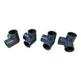 Tubulação Yifang Aquário Kit Com 4 Conexão T 3d 1 2