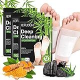 Tudiqe Almofadas Para Os Pés 30 Peças Adesivo Para Limpeza Profunda Dos Pés Vinagre De Bambu Natural Almofada Para Os Pés Folhas Adesivas Para Relaxar Aliviar O Estresse Melhorar O Sono Alívio Da Dor 10 Unidades Pacote Com 3 
