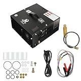 TUDIVING 4500Psi 300Bar 30Mpa Compressor De Ar PCP Portátil Bomba De Carro De Alta Pressão Com Adaptador De Energia De 12V Para Inflador De Tanque De Mergulho 220V TXES061