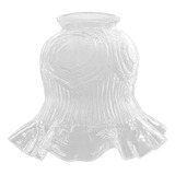Tulipa Caracol Com Colar Transparente P Pendente Lustre